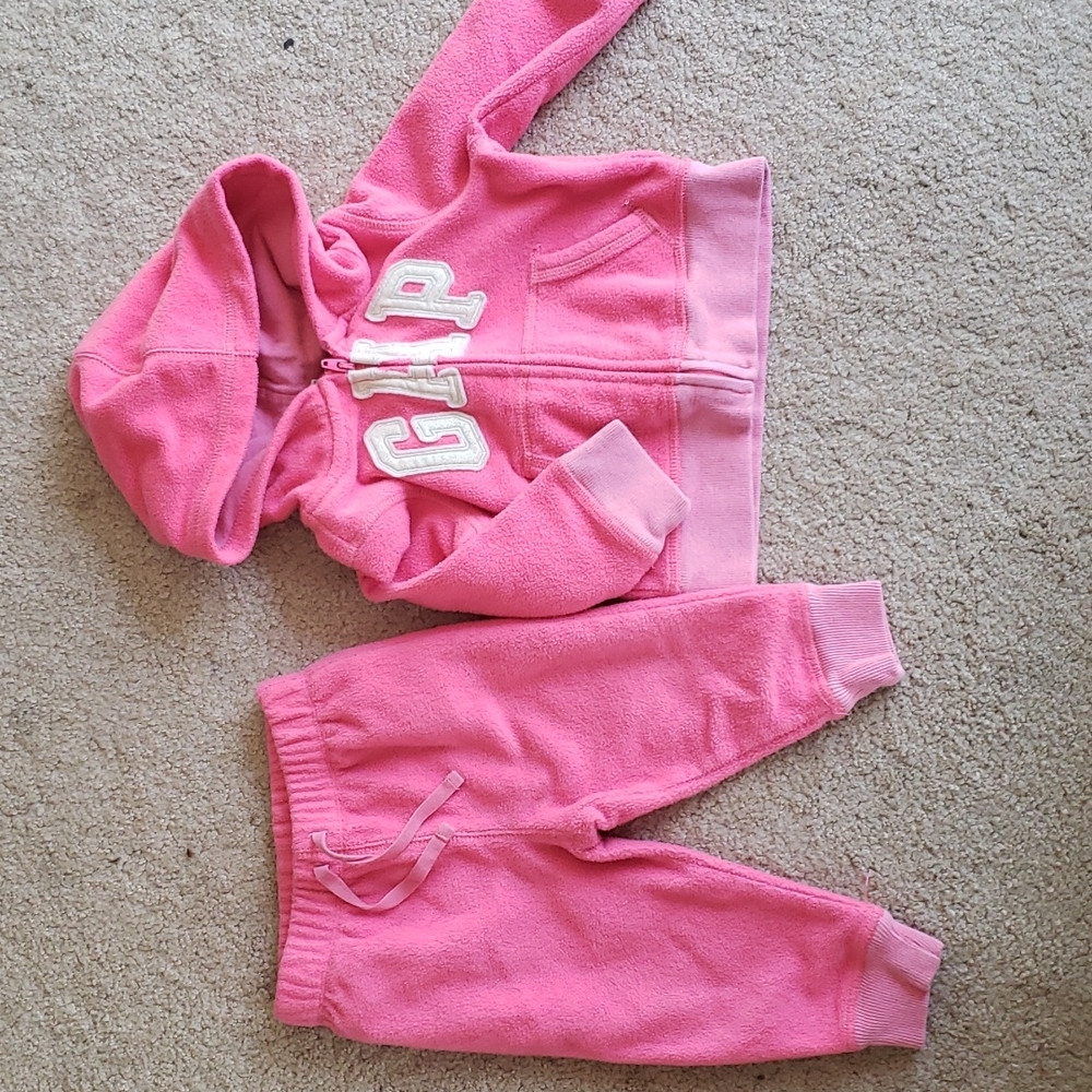 Fleece hoodie set